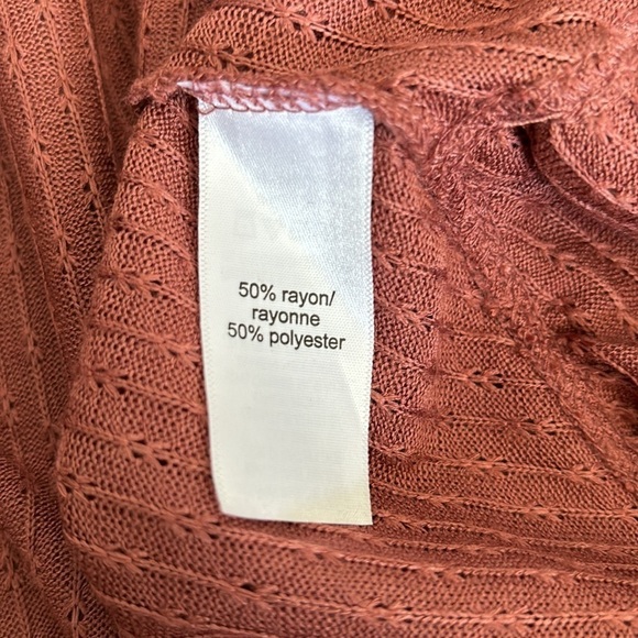 2/$25 MAURICES Open Front Knit Cardigan Size 0X - Picture 5 of 8